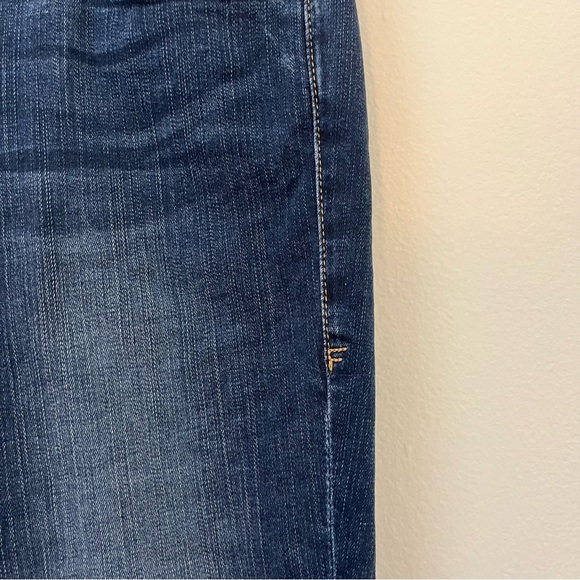 FRAME jeans le skinny de Jeanne crop dark rinse denim size 29 / 8 - Picture 4 of 9
